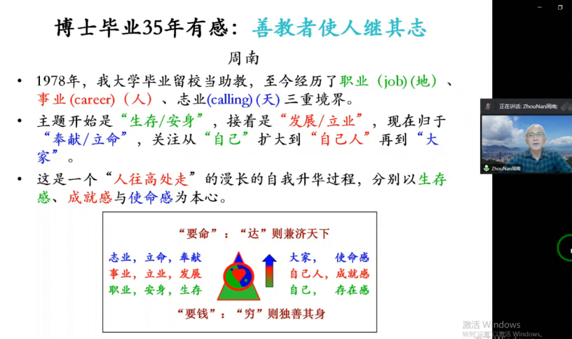 经管学院邀请国内著名营销学者周南先生做学术报告